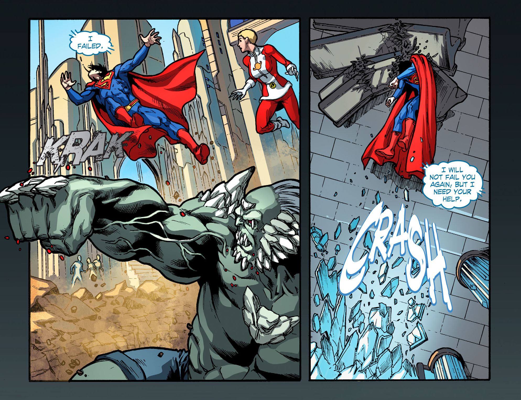 Doomsday v Superman: Dawn ofthe Bulge.