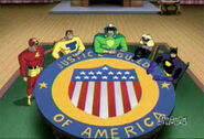 The Justice Guild of America in Justice League