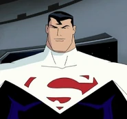 George Newbern as the voice of Lord Superman in Justice League and Justice League Unlimited.