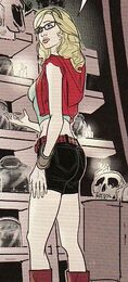 Kara in the comics wearing the Smallville attire in Superman 80-Page Giant 2011.