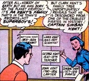 The Silver Age Kent family tree.