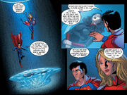 Kara and Clark visit Faora's tomb.