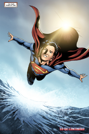 Superman six months after the event.
