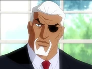 Bruce Davison as the voice of President Slade Wilson (alternate version) in Justice League: Crisis on Two Earths.