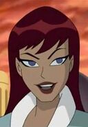 Dana Delany as the voice of Loana-El (amalgamation of Lana Lang and Lois Lane) in Justice League Unlimited.