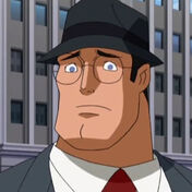 George Newbern as the voice of Clark Kent in Superman vs. The Elite (2012).