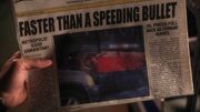 Superman Daily Planet article SV 807Smallville1130