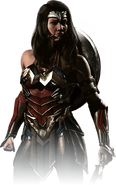 Susan Eisenberg as the voice of Wonder Woman in Injustice 2.