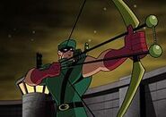 James Arnold Taylor as the voice of Green Arrow in Batman: the Brave and Bold.