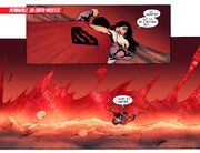 Superman and Lois try to escape from the Bleed.