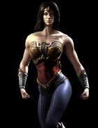 Susan Eisenberg as the voice of Wonder Woman in Injustice: Gods Among Us.