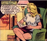 Jillian Kent as she appears in the comics