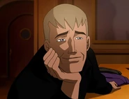Nathan Fillion as the voice of Steve Trevor in the Wonder Woman 2009 animated film.