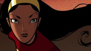 Susan Eisenberg as the voice of Wonder Woman in DC Nation animated short Wonder Woman.