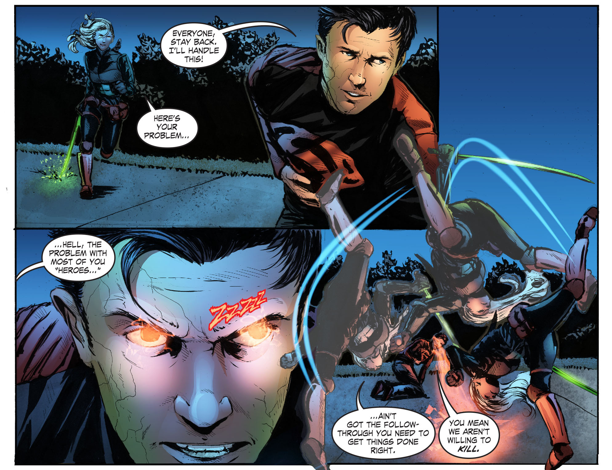 REVIEW: Smallville Season Eleven #62 - Diana vs Tank - DC Comics News