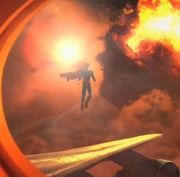 Lois Lane's view of Superman