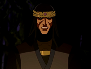 Dee Bradley Baker as the voice of Felix Faust in Young Justice.