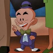 Gilbert Gottfried as the voice of Mxyzptlk in Superman: The Animated Series.
