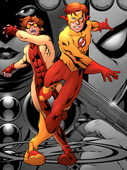 Impulse and Kid flash