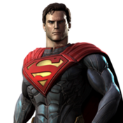 George Newbern as the voice of Clark Kent/Superman in Injustice: Gods Among Us (2013).