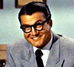 George Reeves as Clark Kent in Adventures of Superman (1952) and The Flash (2023).