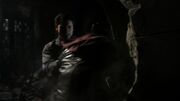Clark fights with Conner