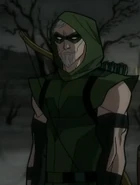 Oliver Queen/Green Arrow (silent cameo) in Batman: The Long Halloween Part 2 (2021)