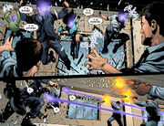 The possessed civilians attack the Metropolis P.D.