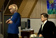 Interior of Oliver's childhood bedroom.