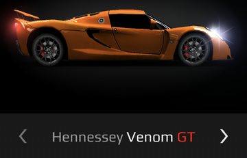 Hennessey venom gt hot wheels car top