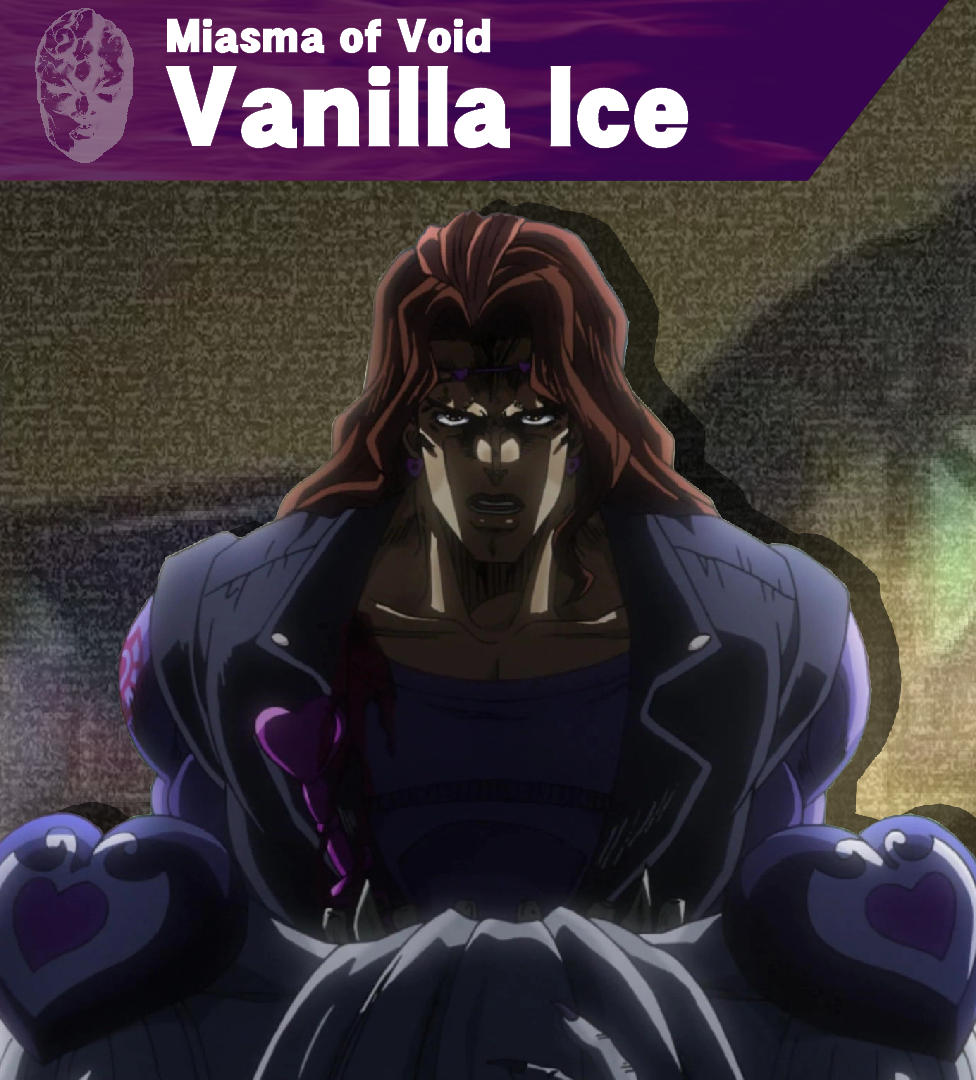 Jojo's Bizarre Adventure [PS1] - play as Boss Vanilla Ice / Iced 