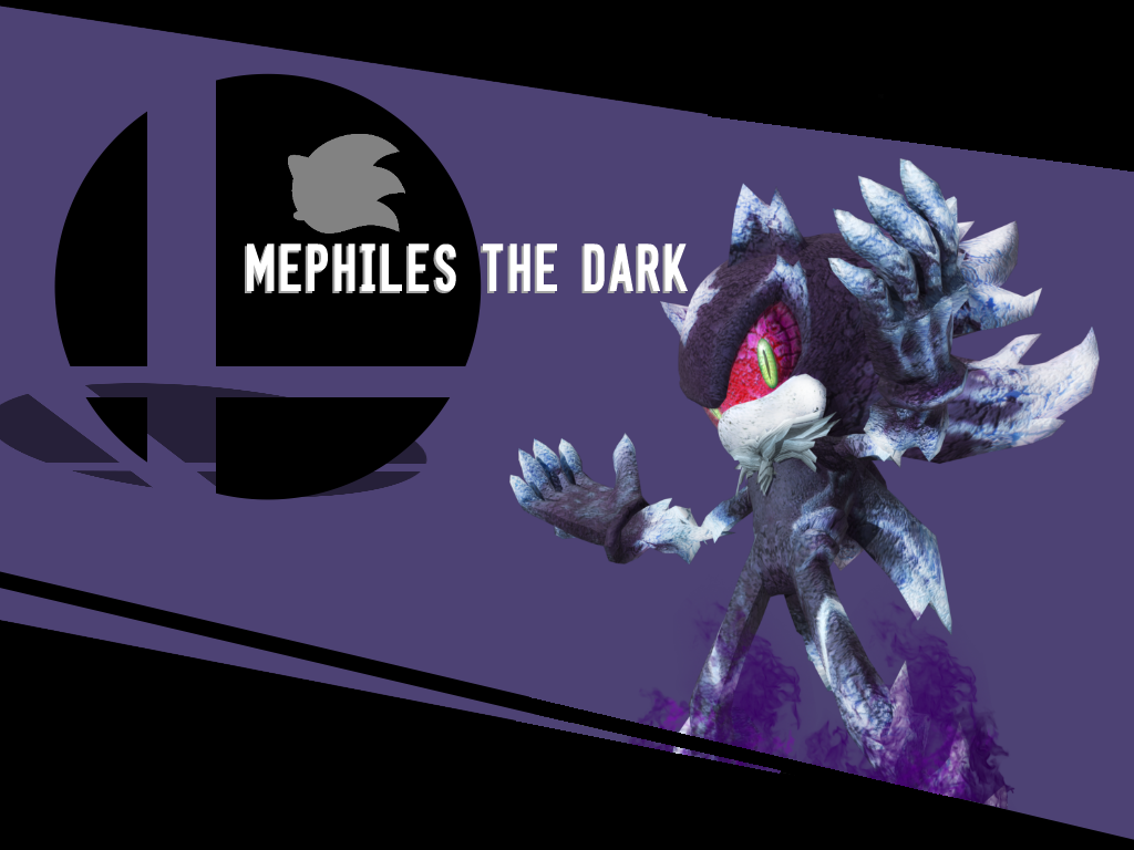 Mephiles The Dark Sonic The Hedgehog Sticker - Mephiles the Dark