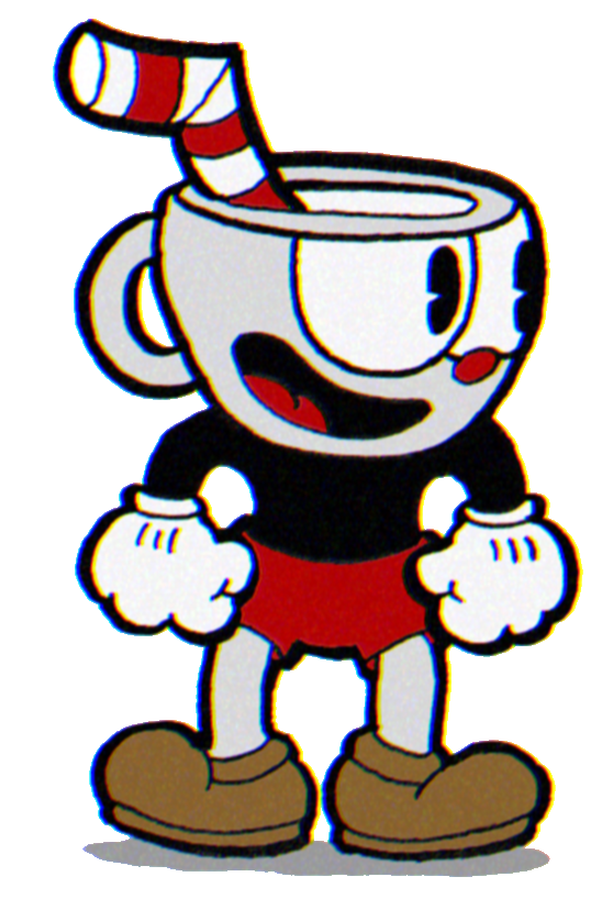 Crossed Arms Cuphead Sticker - Crossed Arms Cuphead Mugman