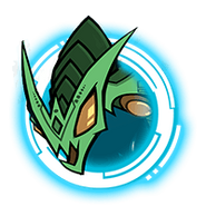 Green Hydra - Blue Ring