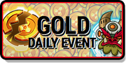 Gold Daily Event Tile