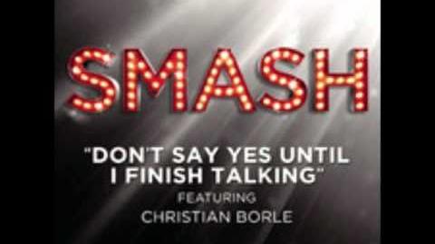 Smash - Don't Say Yes Until I Finish Talking (PREVIEW)