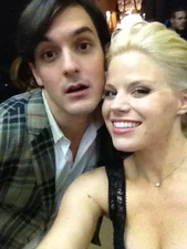 Wesley Taylor (Bobby) and Megan Hilty (Ivy)