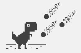 Chrome Dino – Offline T-Rex' Bandana