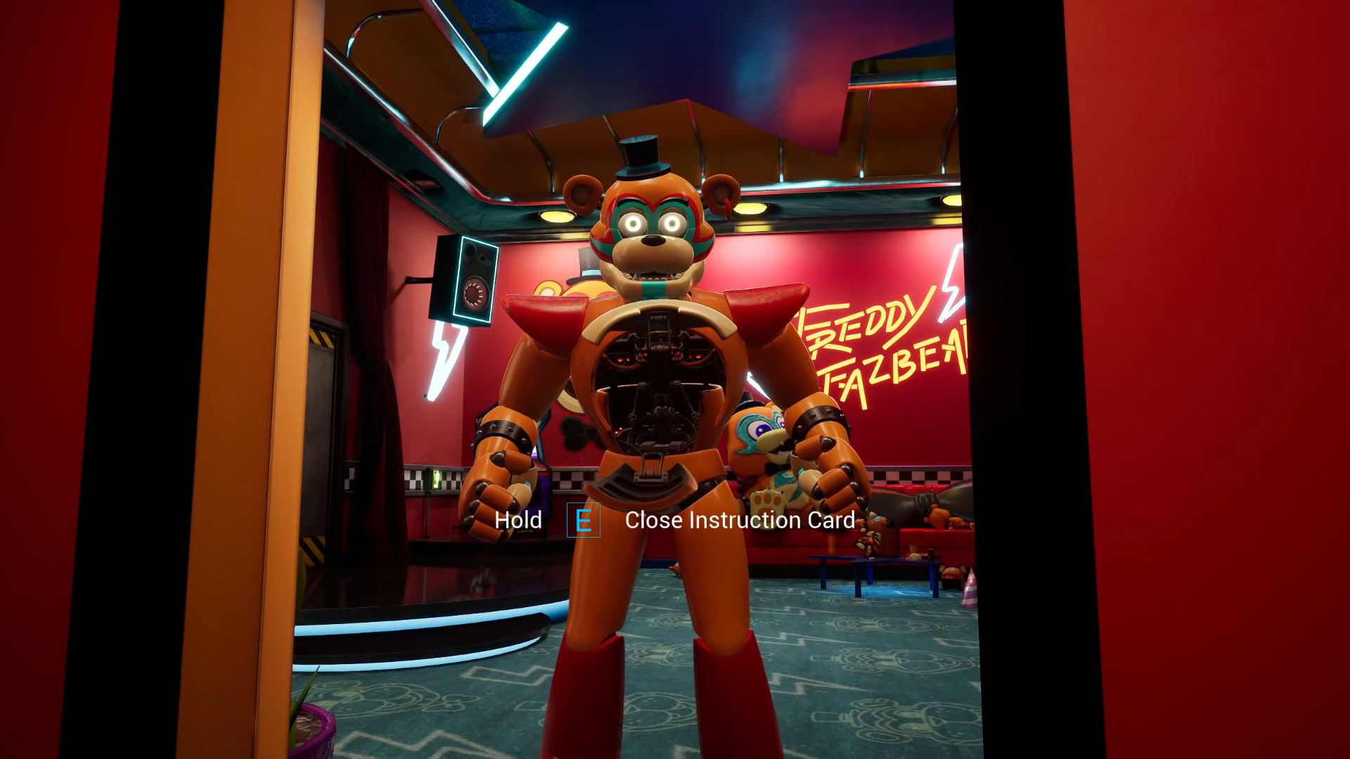 GREGORY BECOMES ANIMATRONIC! FNAF Security Breach Gregory Over Freddy Mod  #shorts 