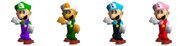 Couleurs Luigi 64