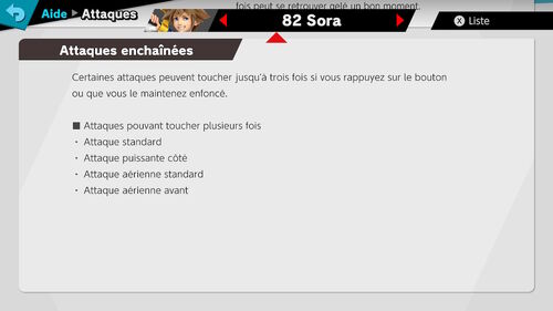 Attaques Sora Ultimate 3