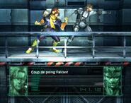 Captain Falcon attaques Brawl 2