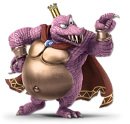 Art King K. Rool rose Ultimate