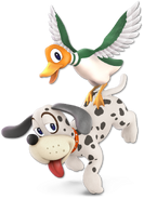 Art Duo Duck Hunt blanc Ultimate