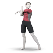 Art Entraîneur Wii Fit rouge Ultimate