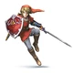 SSB4 Link rouge