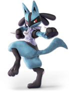 Art Lucario blanc Ultimate