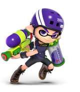 Art Inkling violet foncé Ultimate