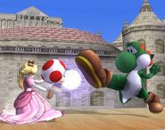 Peach attaques Brawl 2