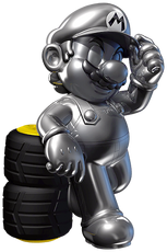 Art Mario de métal MK7